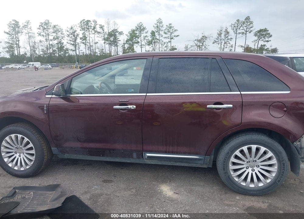 2012 LINCOLN MKX VIN: 2LMDJ6JK3CBL16657