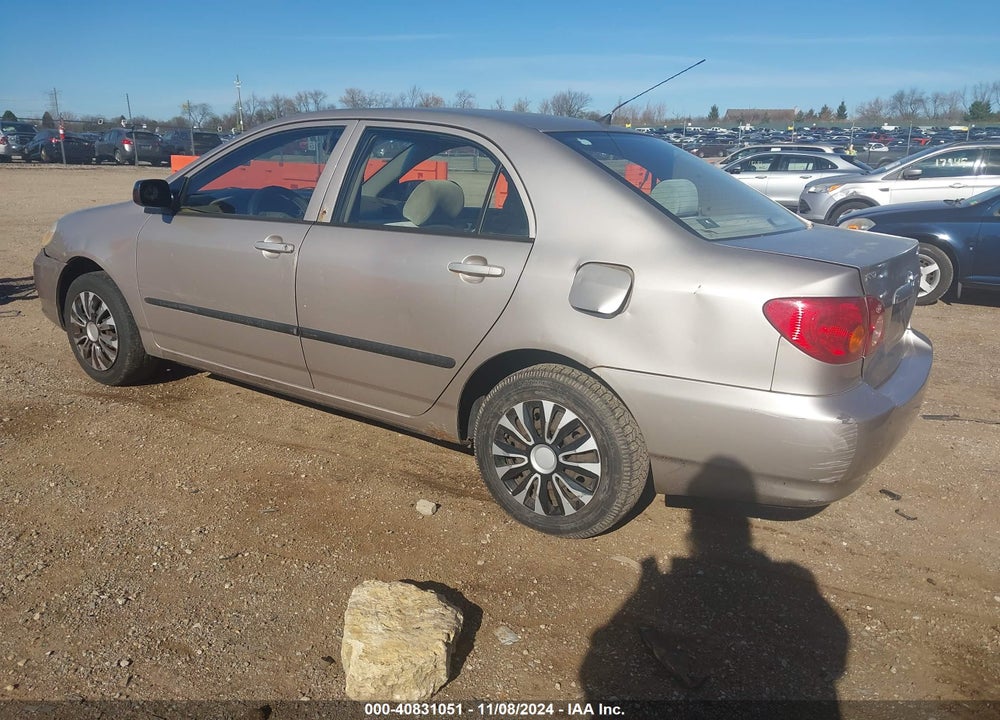 2003 TOYOTA COROLLA CE VIN: 1NXBR32E53Z072006