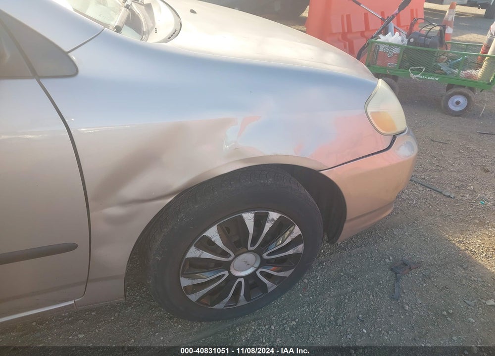 2003 TOYOTA COROLLA CE VIN: 1NXBR32E53Z072006