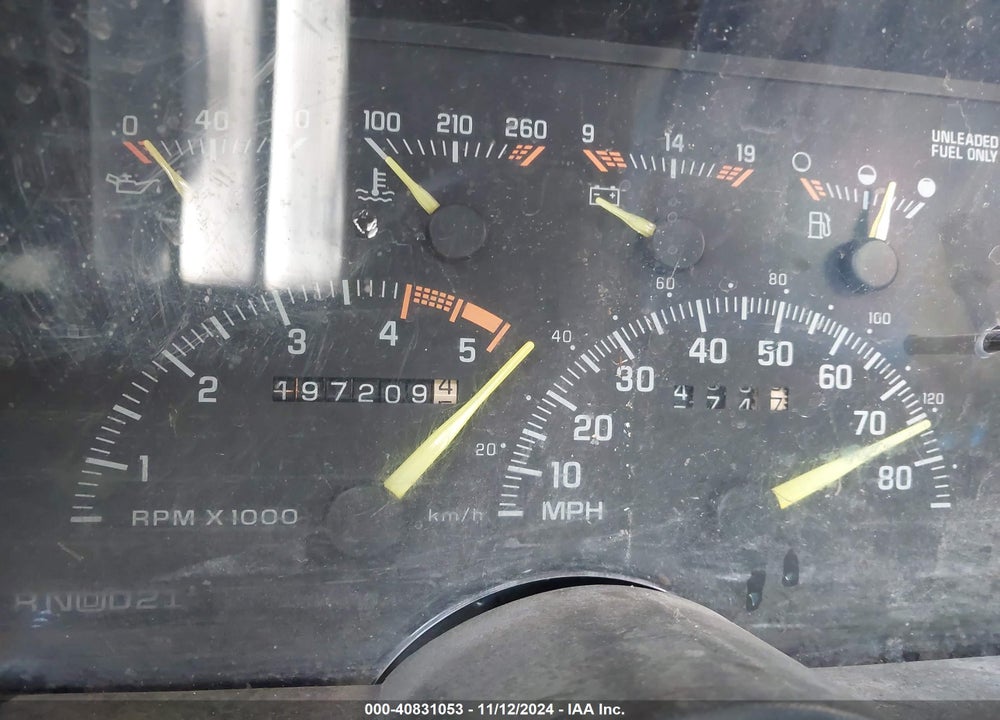 1994 CHEVROLET GMT-400 K1500 VIN: 1GCEK14K1RZ156932