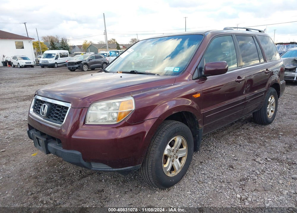 2008 HONDA PILOT VP VIN: 5FNYF18248B003879