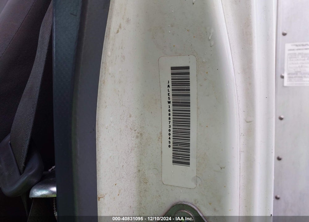 2008 ISUZU NQR DSL REG AT VIN: JALE5W16887300450