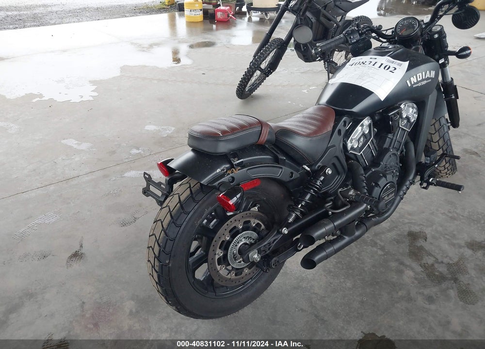 2020 INDIAN MOTORCYCLE CO. SCOUT BOBBER ABS VIN: 56KMTA00XL3160589