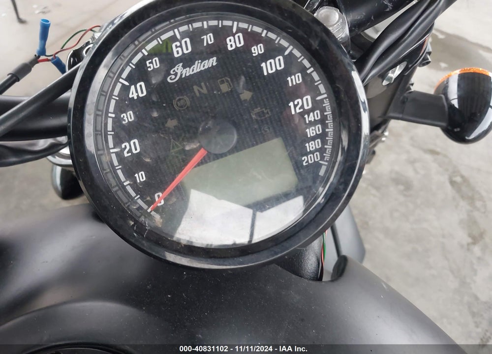 2020 INDIAN MOTORCYCLE CO. SCOUT BOBBER ABS VIN: 56KMTA00XL3160589