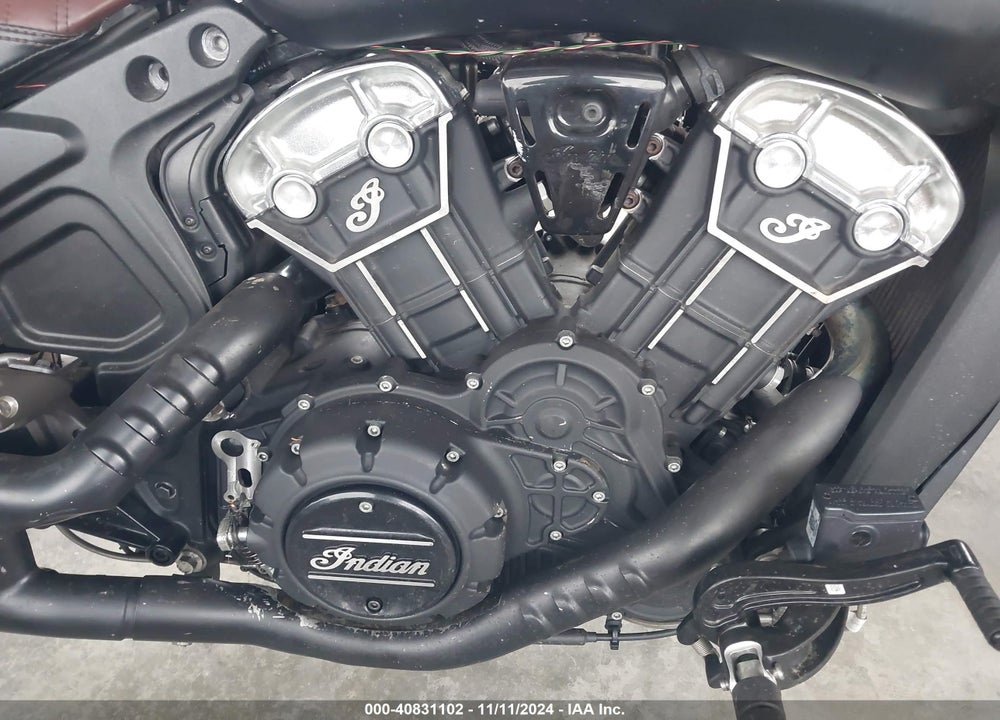 2020 INDIAN MOTORCYCLE CO. SCOUT BOBBER ABS VIN: 56KMTA00XL3160589