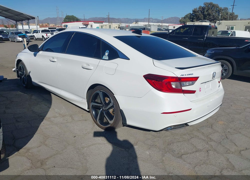 2022 HONDA ACCORD SPORT SPECIAL EDITION VIN: 1HGCV1F41NA027063