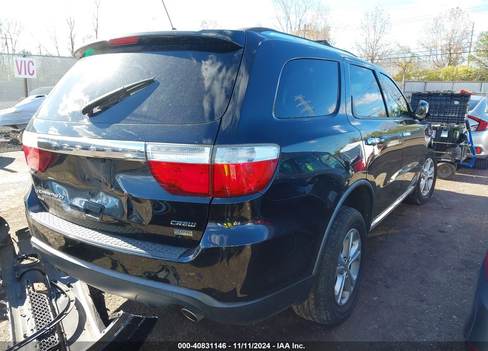 2012 DODGE DURANGO CREW VIN: 1C4RDJDG0CC104225