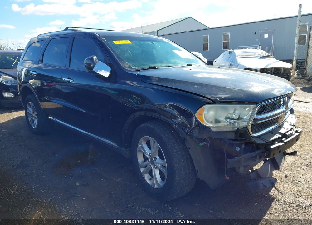 2012 DODGE DURANGO CREW VIN: 1C4RDJDG0CC104225