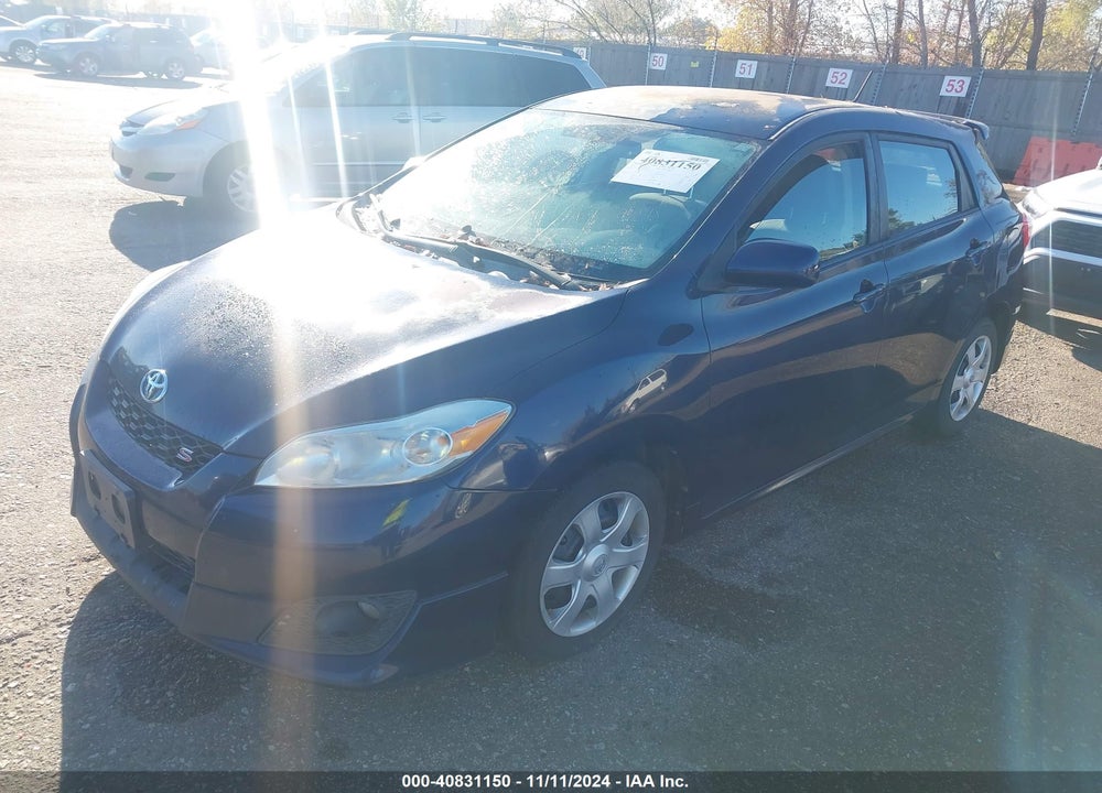 2010 TOYOTA MATRIX S VIN: 2T1KE4EE9AC038887