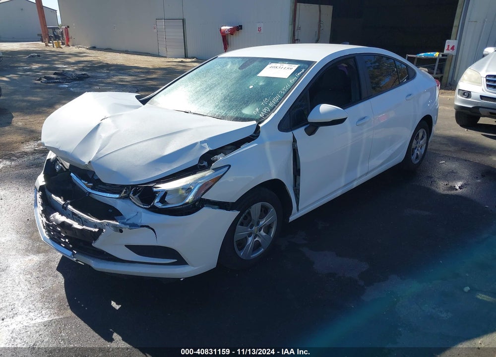 2017 CHEVROLET CRUZE LS AUTO VIN: 1G1BC5SM7H7153354