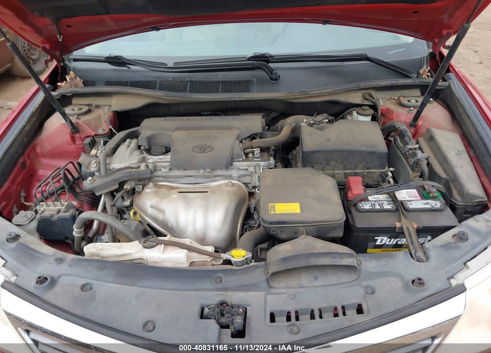2013 TOYOTA CAMRY L VIN: 4T1BF1FK0DU715585