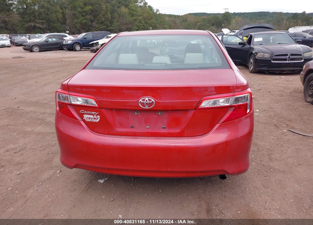 2013 TOYOTA CAMRY L VIN: 4T1BF1FK0DU715585