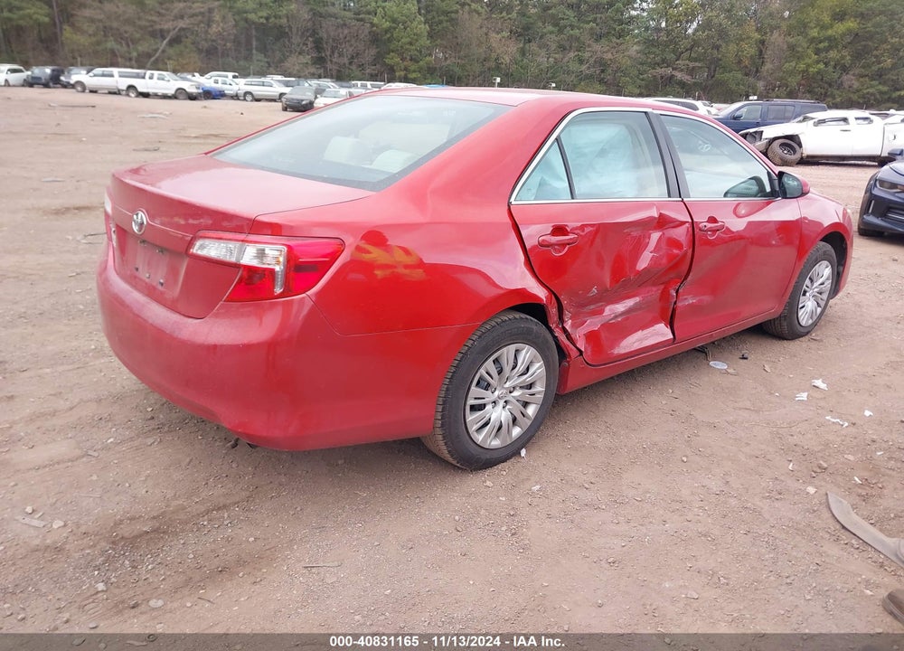 2013 TOYOTA CAMRY L VIN: 4T1BF1FK0DU715585