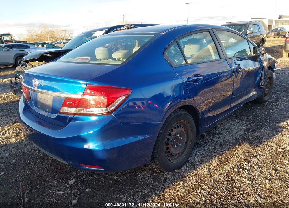 2015 HONDA CIVIC LX VIN: 19XFB2F58FE053242
