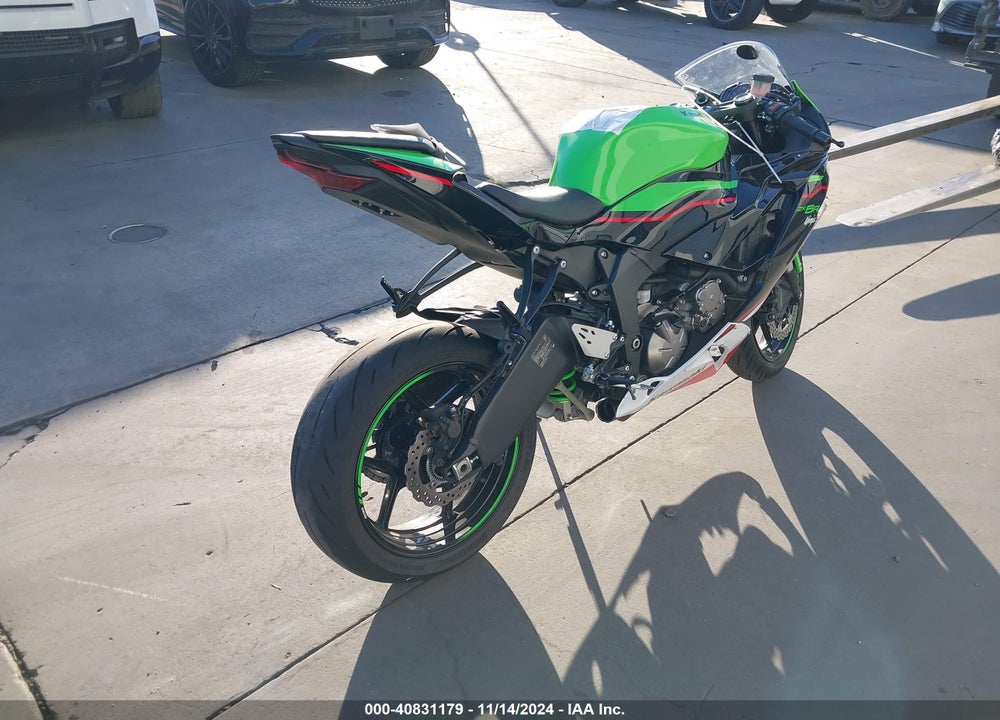 2021 KAWASAKI ZX636 K VIN: JKBZXJG11MA014003