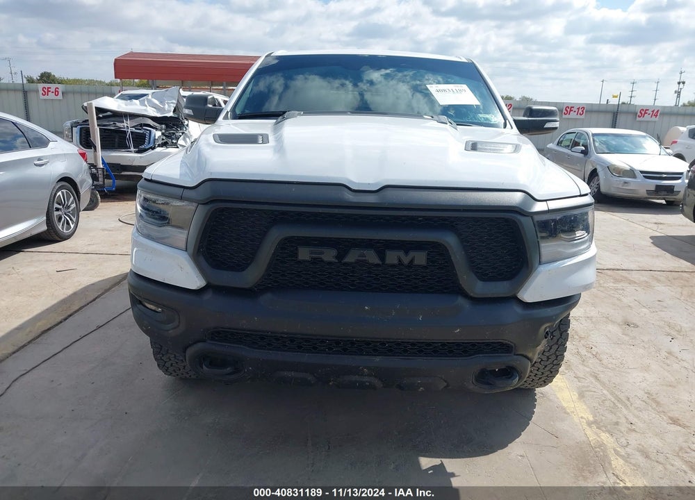 2022 RAM 1500 REBEL 4X4 5'7 BOX VIN: 1C6SRFLM1NN363182