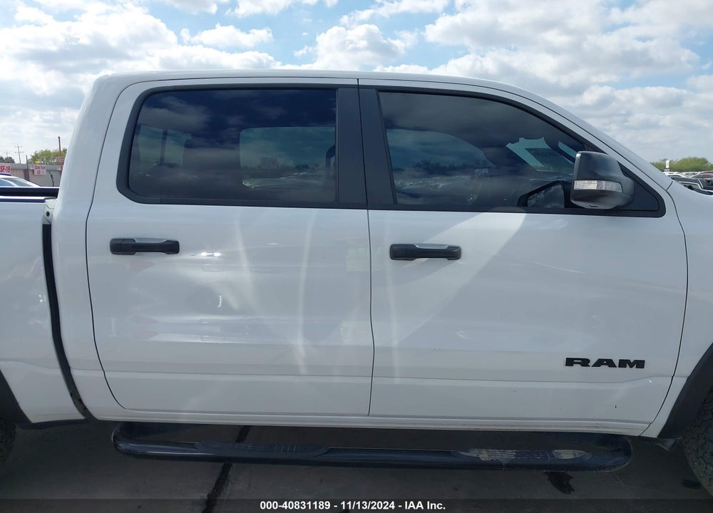 2022 RAM 1500 REBEL 4X4 5'7 BOX VIN: 1C6SRFLM1NN363182