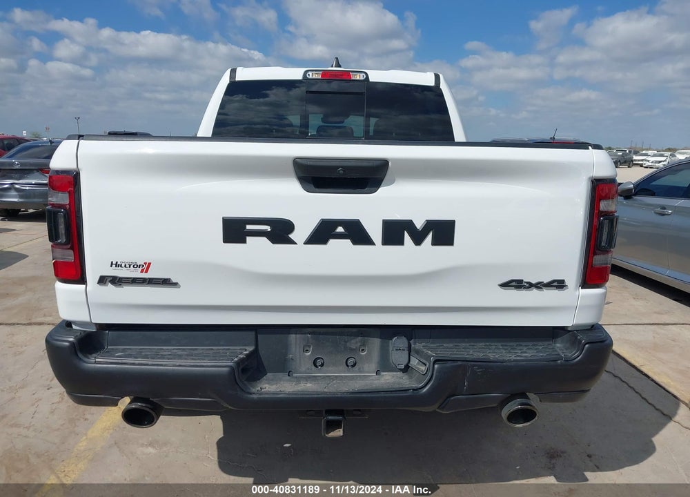 2022 RAM 1500 REBEL 4X4 5'7 BOX VIN: 1C6SRFLM1NN363182