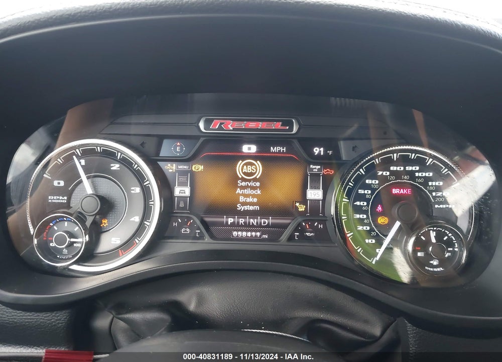 2022 RAM 1500 REBEL 4X4 5'7 BOX VIN: 1C6SRFLM1NN363182