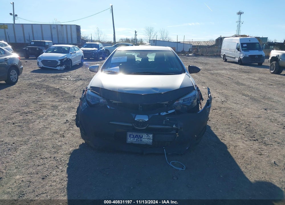2018 TOYOTA COROLLA SE VIN: 2T1BURHE9JC070895
