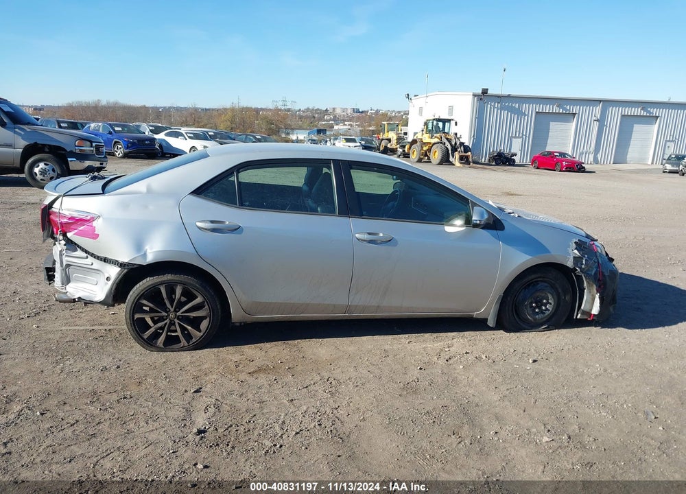 2018 TOYOTA COROLLA SE VIN: 2T1BURHE9JC070895