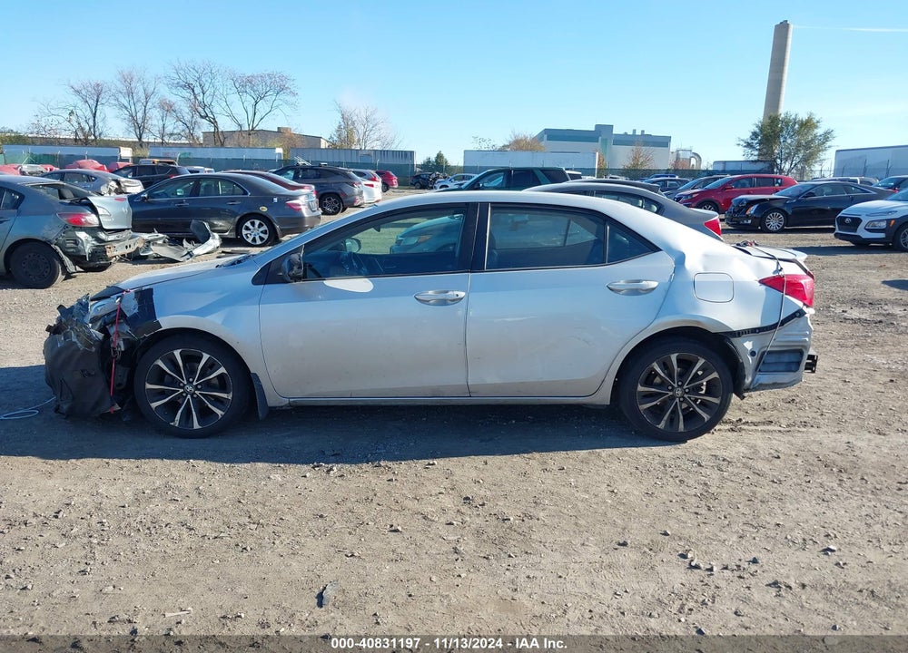 2018 TOYOTA COROLLA SE VIN: 2T1BURHE9JC070895