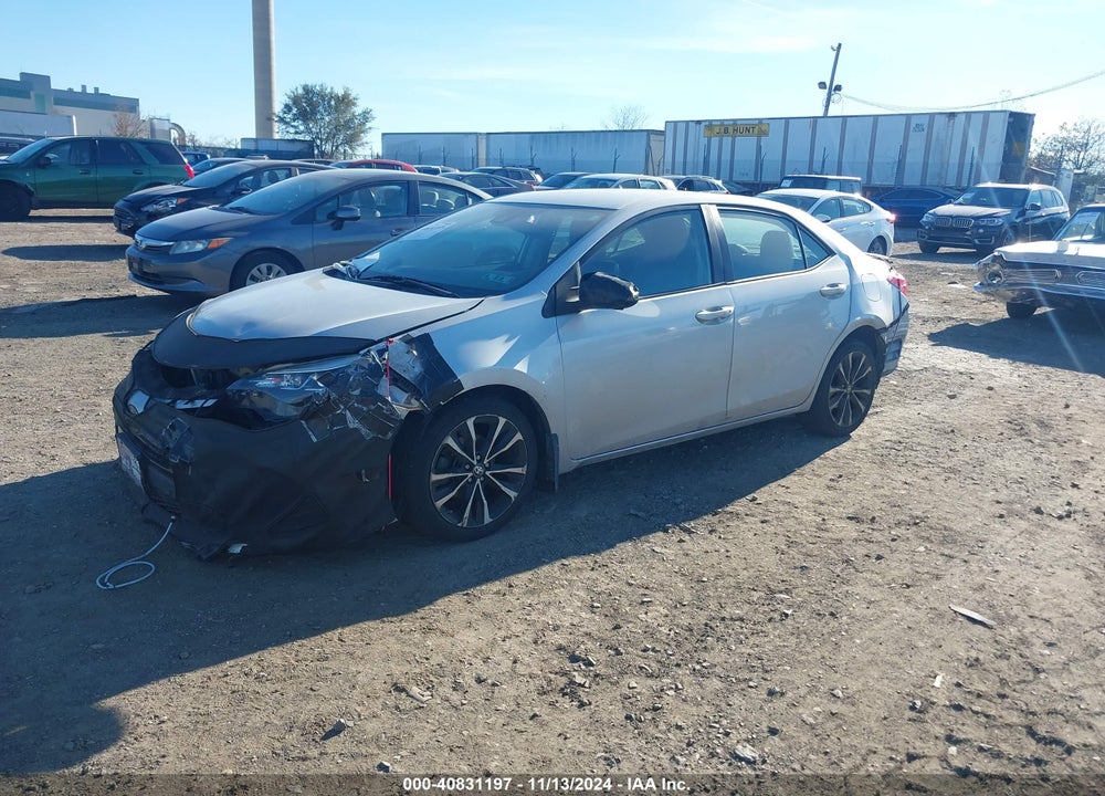 2018 TOYOTA COROLLA SE VIN: 2T1BURHE9JC070895