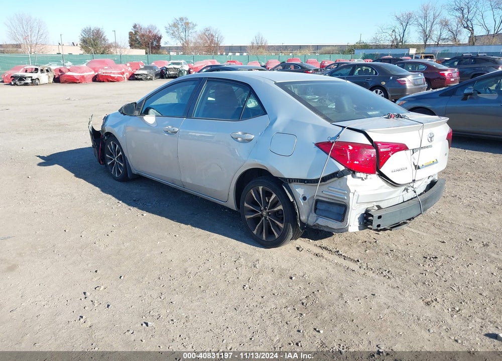 2018 TOYOTA COROLLA SE VIN: 2T1BURHE9JC070895