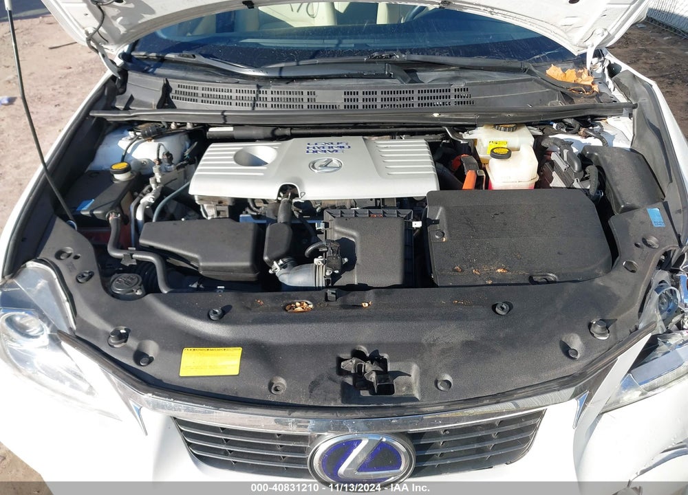 2013 LEXUS CT 200H VIN: JTHKD5BH1D2168512