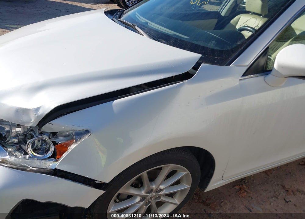 2013 LEXUS CT 200H VIN: JTHKD5BH1D2168512
