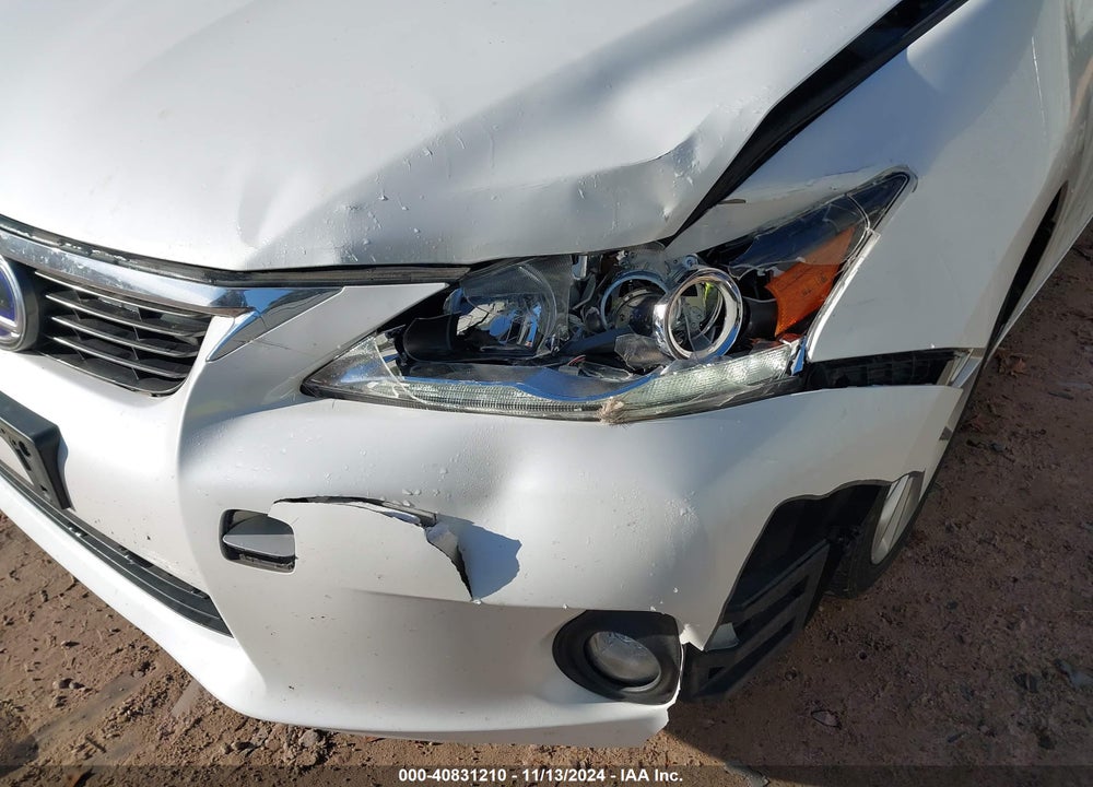 2013 LEXUS CT 200H VIN: JTHKD5BH1D2168512