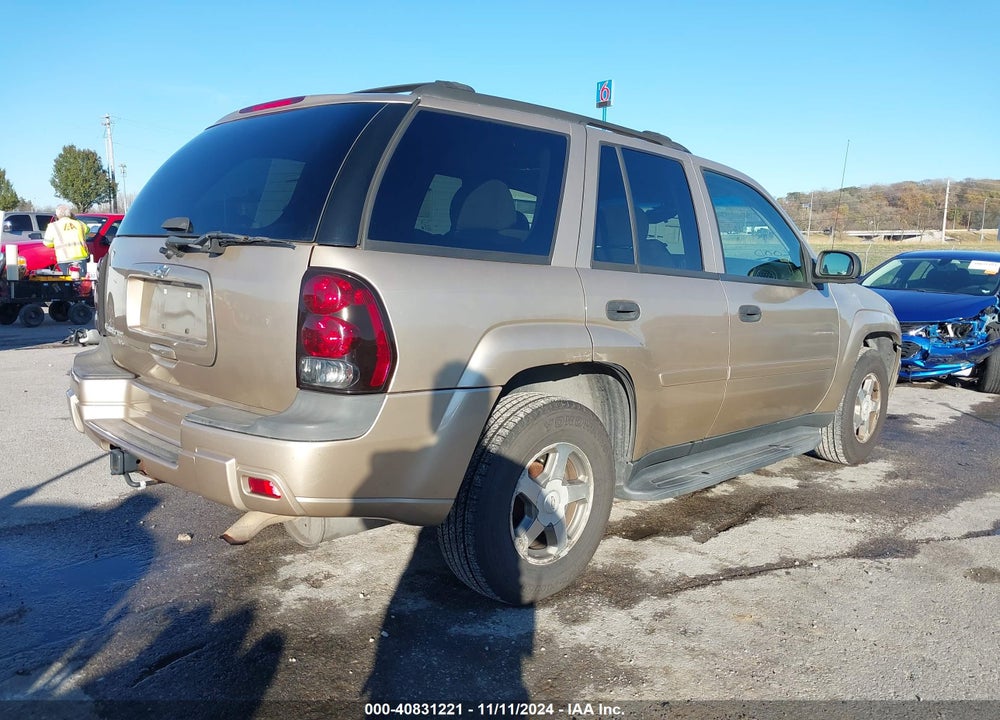2006 CHEVROLET TRAILBLAZER LS VIN: 1GNDS13S162280806