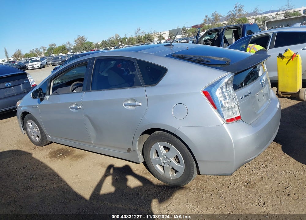2010 TOYOTA PRIUS III VIN: JTDKN3DU4A0080901
