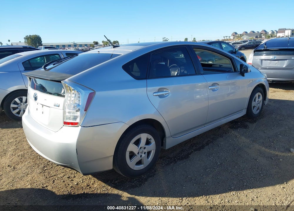 2010 TOYOTA PRIUS III VIN: JTDKN3DU4A0080901