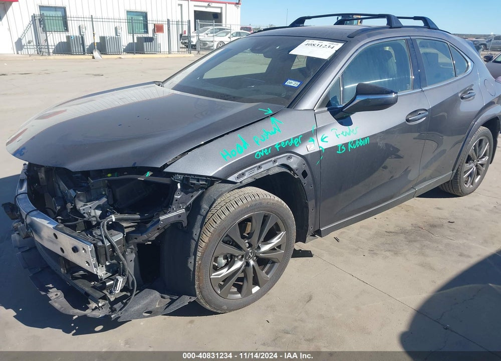 2023 LEXUS UX 250H F SPORT HANDLING VIN: JTHR6JBH3P2145772