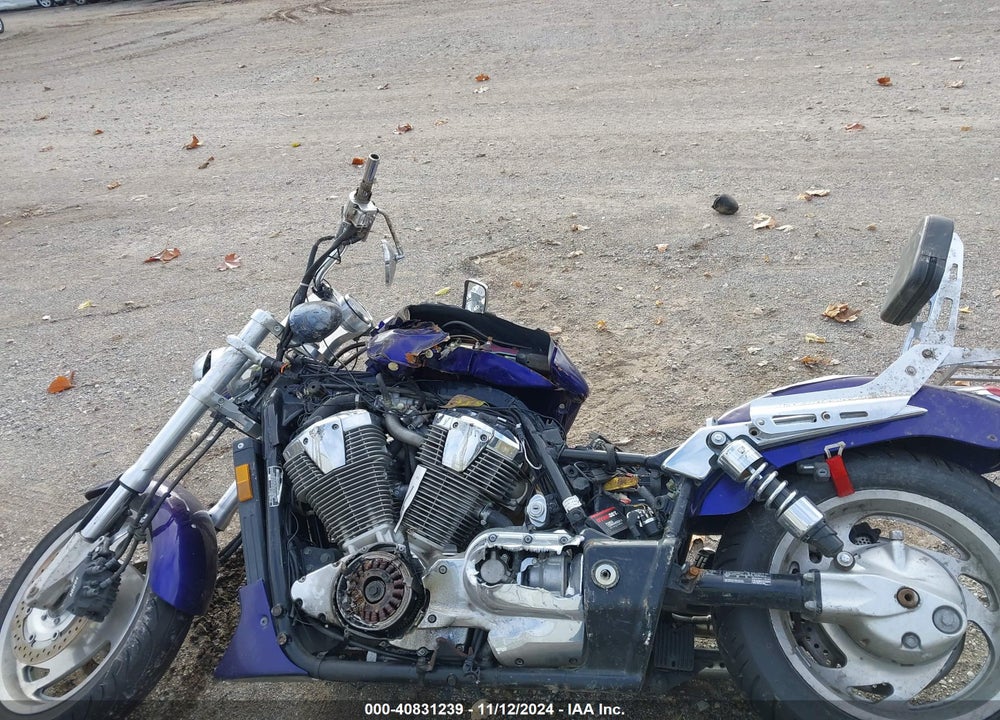 2002 HONDA VTX1800 C VIN: 1HFSC460X2A011623