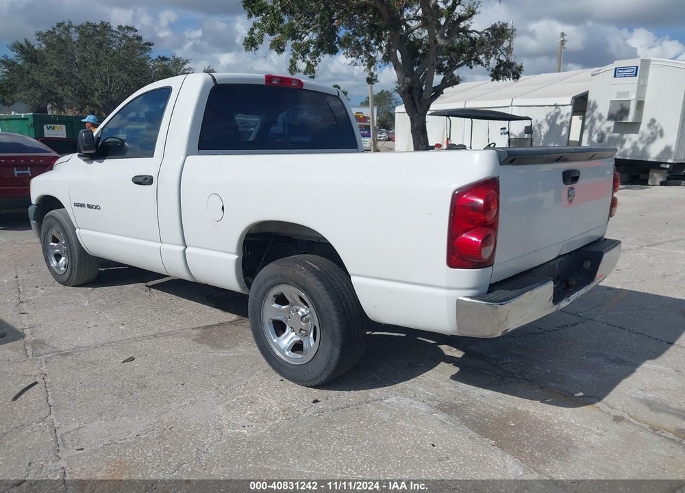 2007 DODGE RAM 1500 ST VIN: 1D7HA16K07J556673