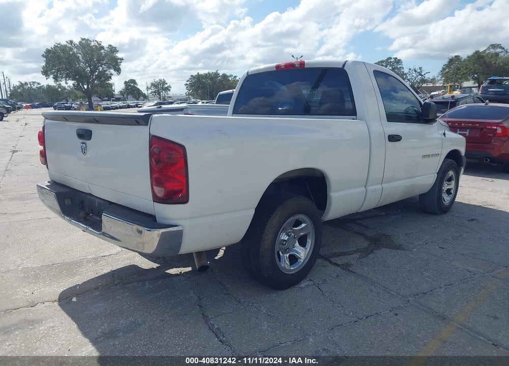 2007 DODGE RAM 1500 ST VIN: 1D7HA16K07J556673