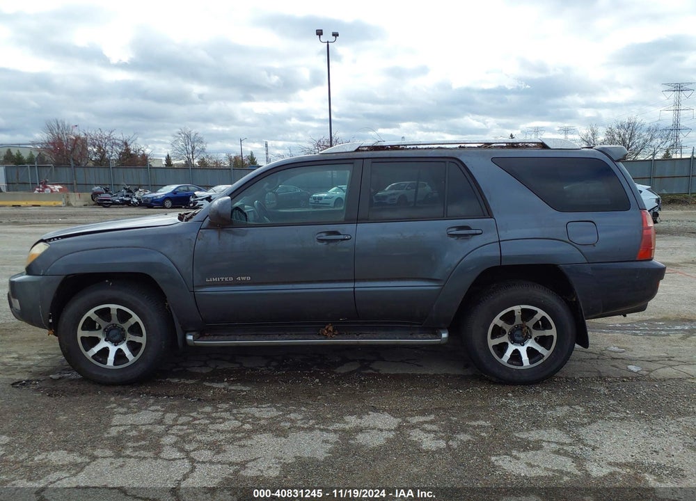 2003 TOYOTA 4RUNNER LIMITED V6 VIN: JTEBU17R730004943