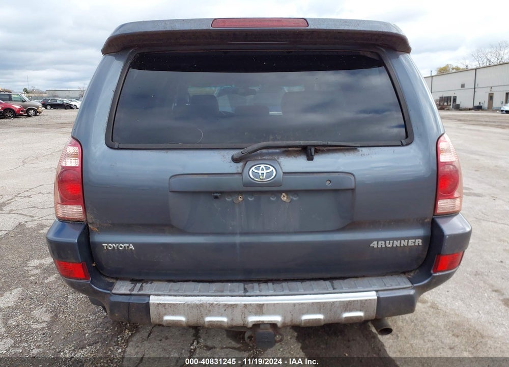 2003 TOYOTA 4RUNNER LIMITED V6 VIN: JTEBU17R730004943