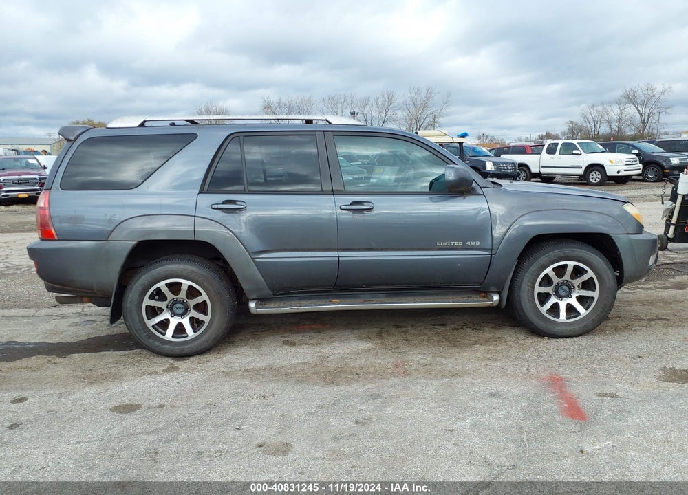 2003 TOYOTA 4RUNNER LIMITED V6 VIN: JTEBU17R730004943