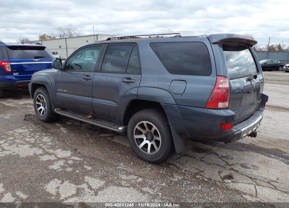 2003 TOYOTA 4RUNNER LIMITED V6 VIN: JTEBU17R730004943