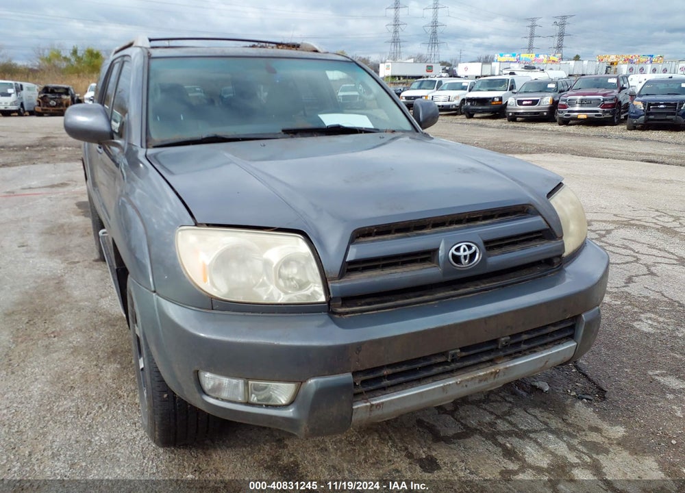 2003 TOYOTA 4RUNNER LIMITED V6 VIN: JTEBU17R730004943