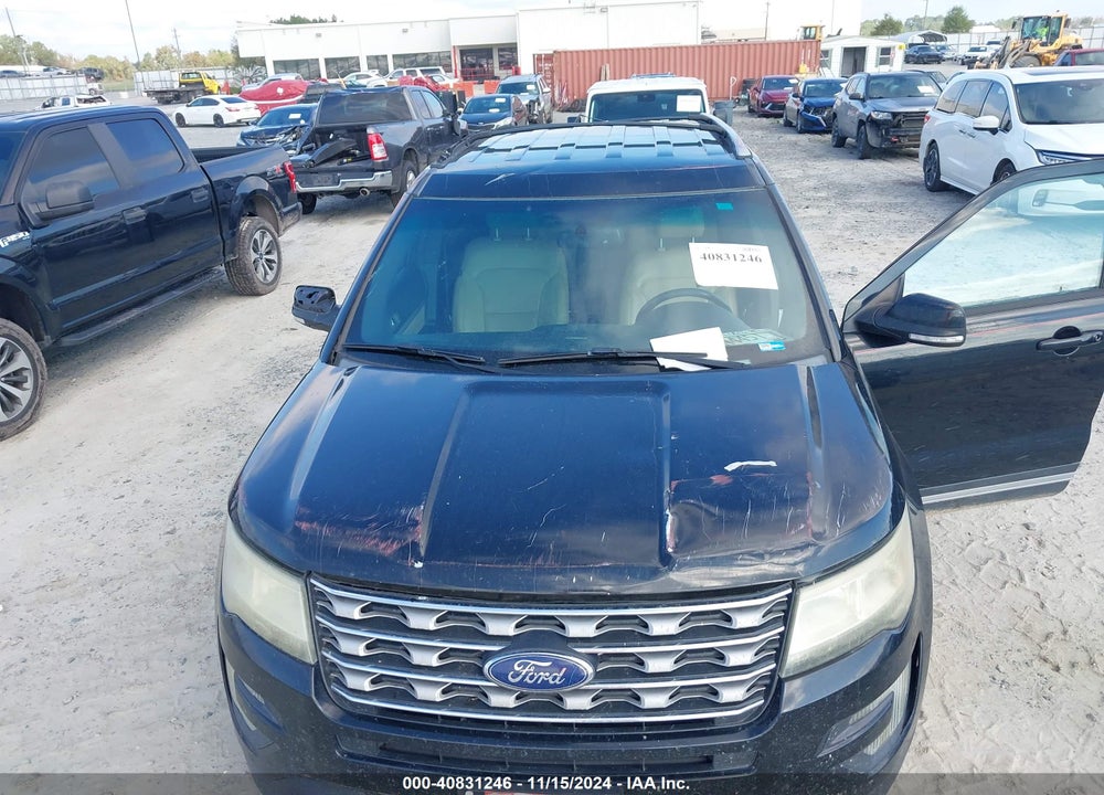 2016 FORD EXPLORER XLT VIN: 1FM5K7D81GGA23146