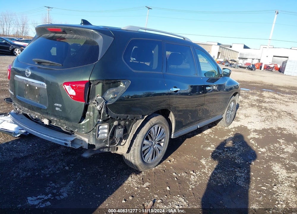 2019 NISSAN PATHFINDER SL VIN: 5N1DR2MM4KC646056