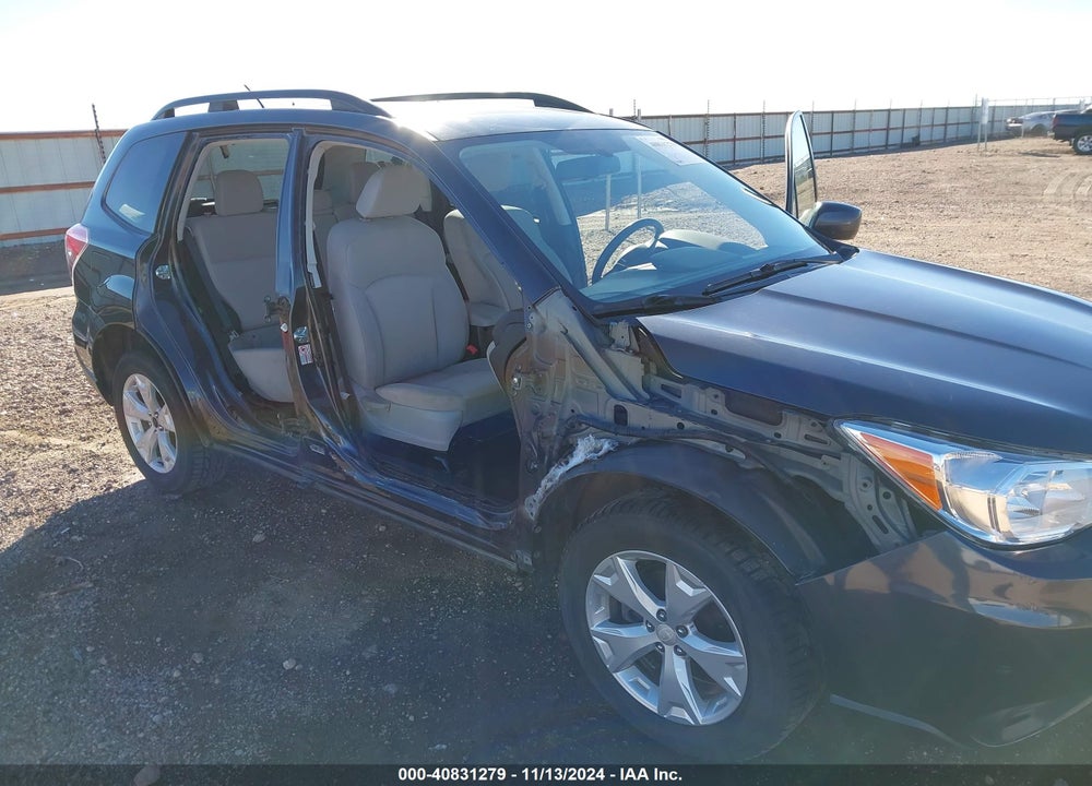 2015 SUBARU FORESTER 2.5I PREMIUM VIN: JF2SJADCXFH839942