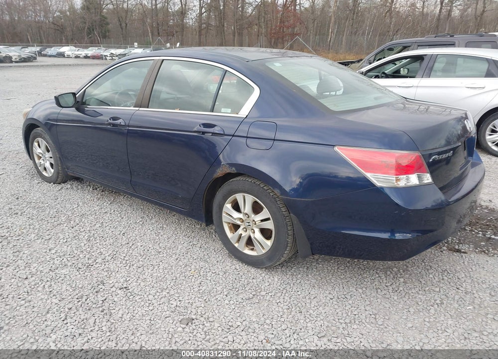 2009 HONDA ACCORD 2.4 LX-P VIN: 1HGCP26499A083855