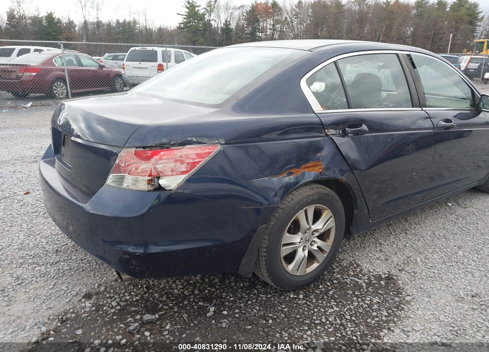 2009 HONDA ACCORD 2.4 LX-P VIN: 1HGCP26499A083855