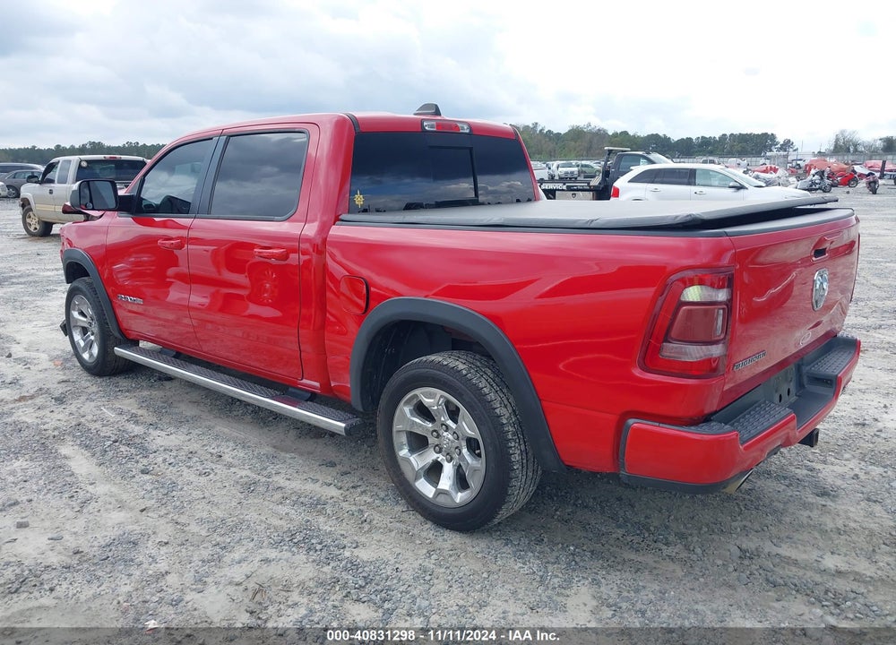 2019 RAM 1500 BIG HORN/LONE STAR 4X2 5'7 BOX VIN: 1C6RREFT1KN557959