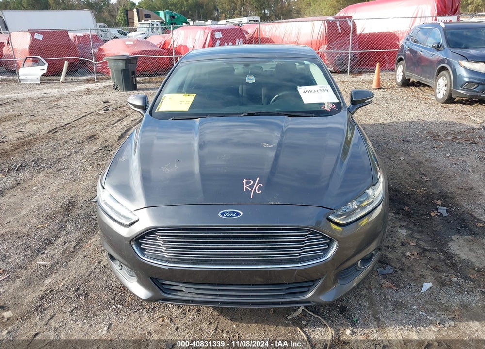 2016 FORD FUSION SE VIN: 3FA6P0H75GR350179